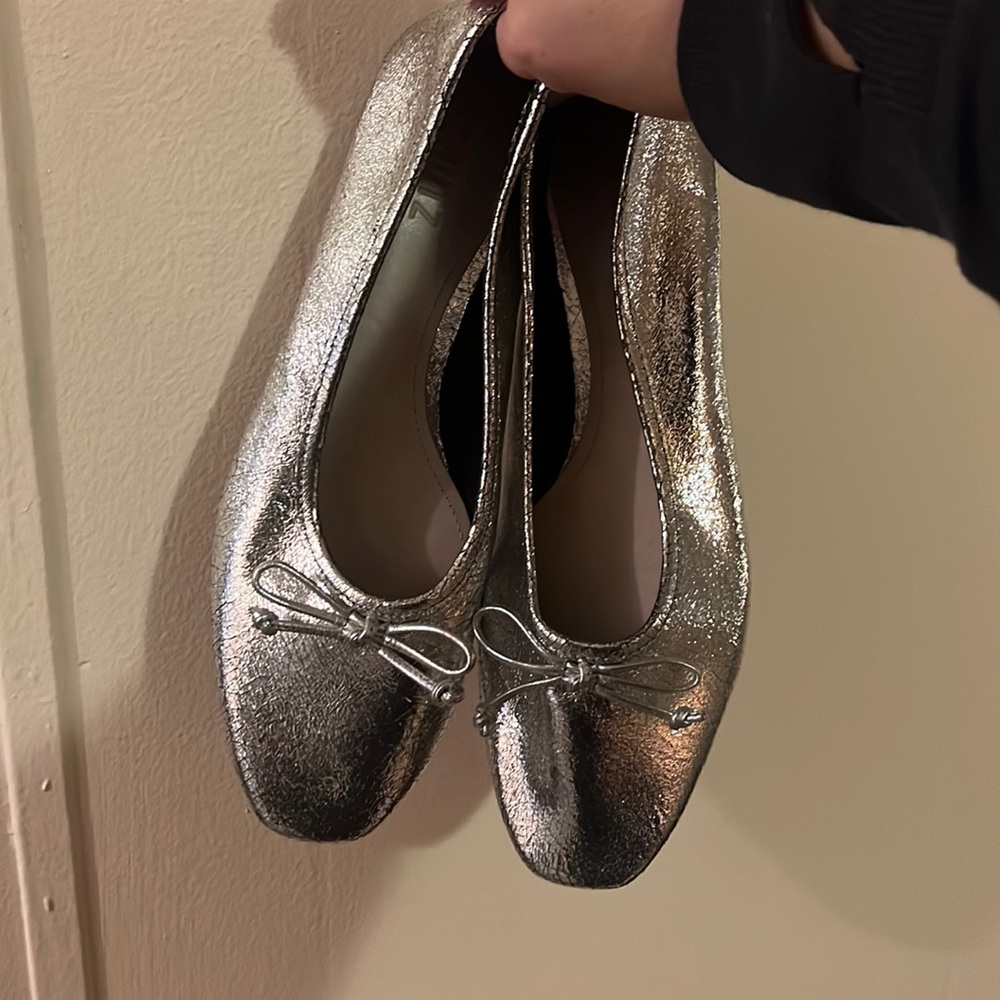 Schutz Sparkly Ballet Flats
